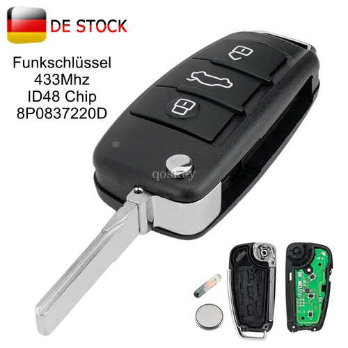 Funkschlüssel für audi - funkschlÜssel,