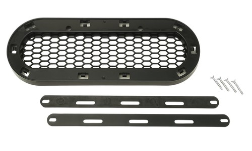 Emblemhalter wabengrill aus - emblemhalter,