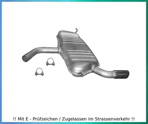 Endschalldämpfer audi - endschalldämpfer, a3
