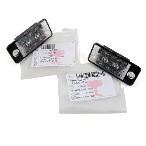 Original kennzeichenleuchte - 2x,