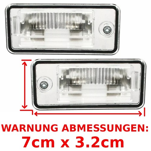 Kennzeichenbeleuchtung - 2x,