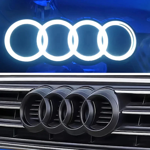 Audi led grill emblem logo - grill,